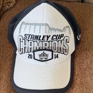 Stanley Cup Champions 2014 Cap - White and Black